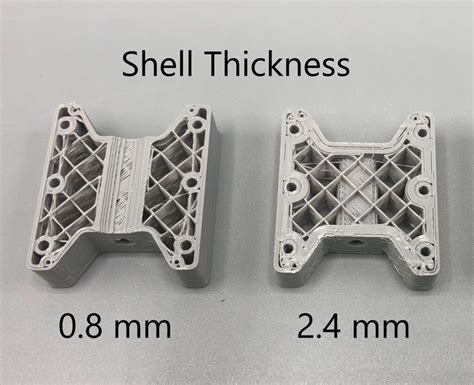 wall thickness settings